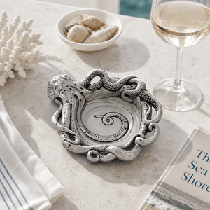Arthur Court Sea and Shore Octopus Wine Coaster