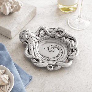Arthur Court Sea and Shore Octopus Wine Coaster