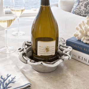 Arthur Court Sea and Shore Octopus Wine Coaster