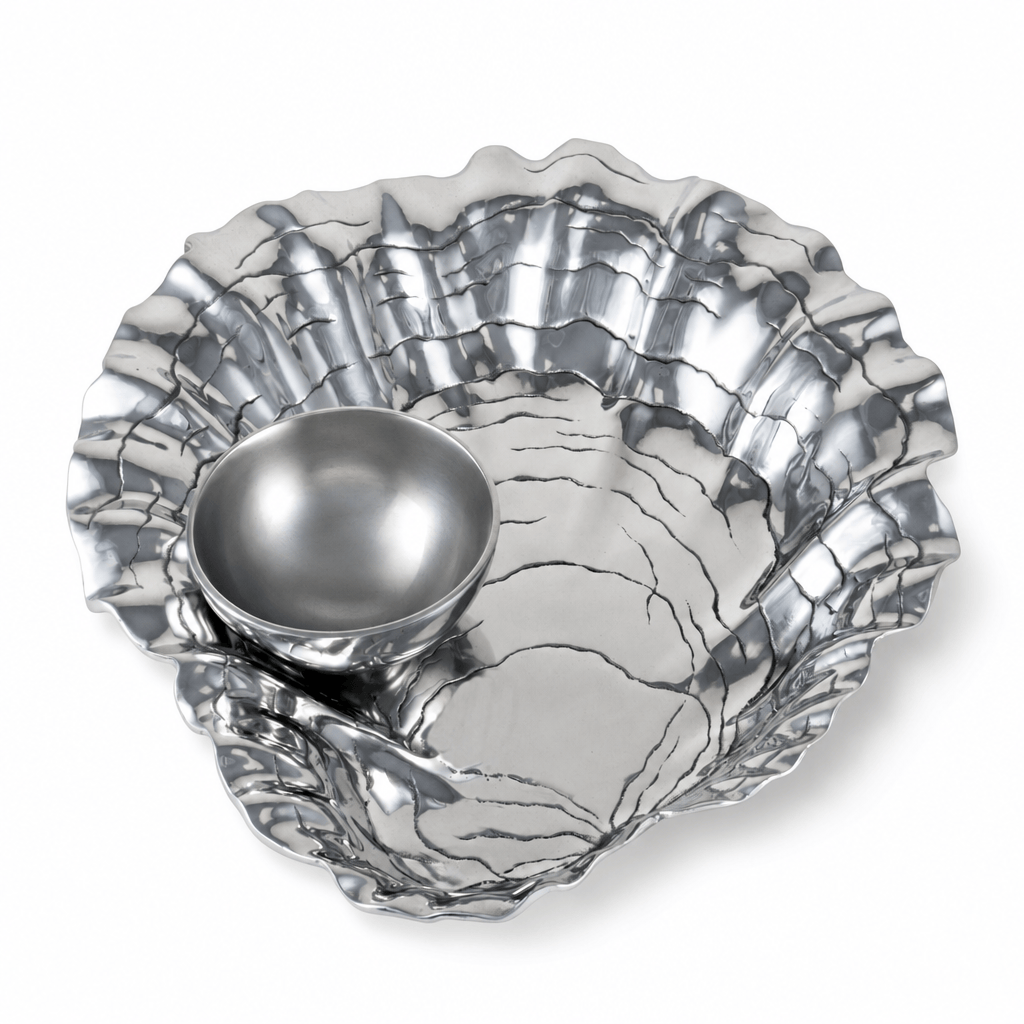 Arthur Court Sea and Shore Oyster W/Pearl Chip & Dip