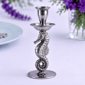 Arthur Court Sea and Shore Sea Horse Candle Holder