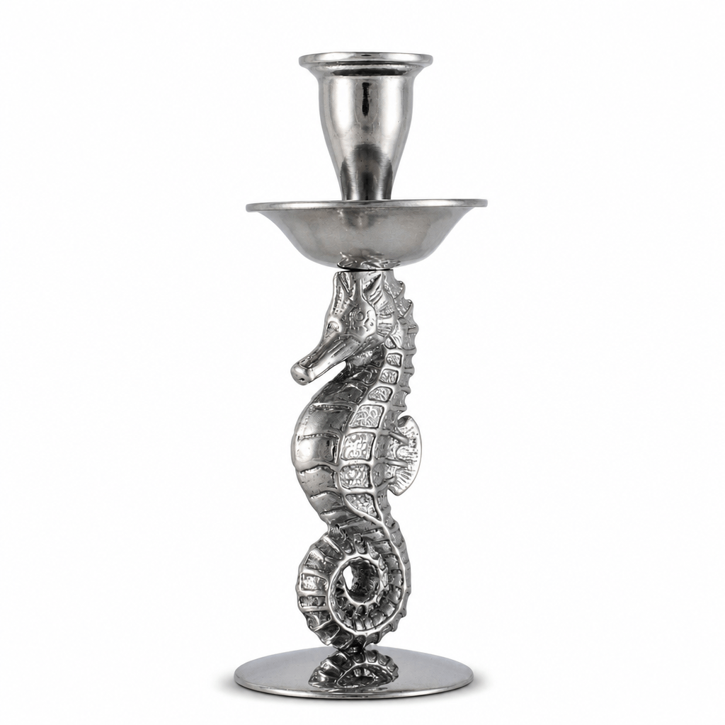 Arthur Court Sea and Shore Sea Horse Candle Holder