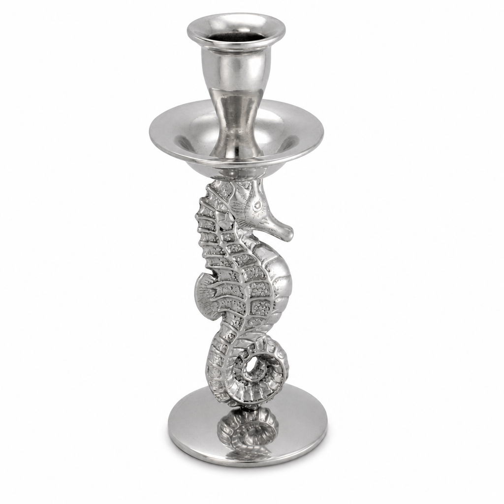 Arthur Court Sea and Shore Sea Horse Candle Holder
