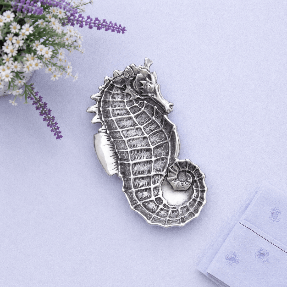 Arthur Court Sea and Shore Sea Horse Catchall