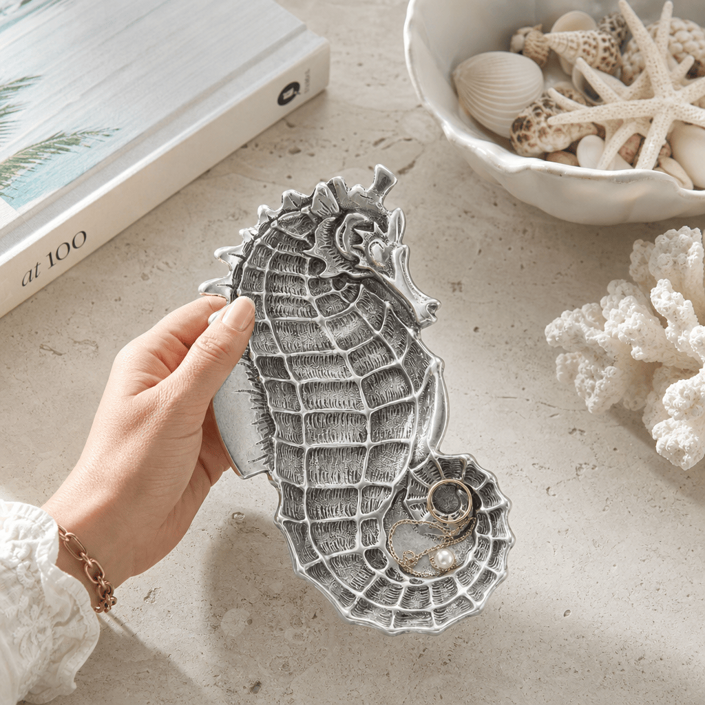 Arthur Court Sea and Shore Sea Horse Catchall
