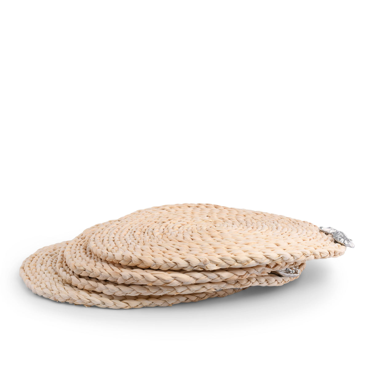 Arthur Court Sea and Shore Sea Horse Twisted Seagrass Placemats - set of 4