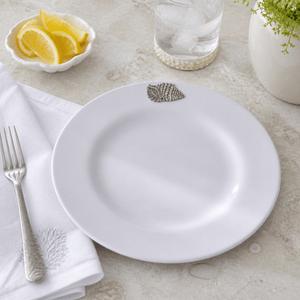 Arthur Court Sea and Shore Sea Shell Melamine Lunch Plates - Set of 4