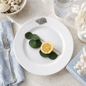 Arthur Court Sea and Shore Sea Shell Melamine Lunch Plates - Set of 4