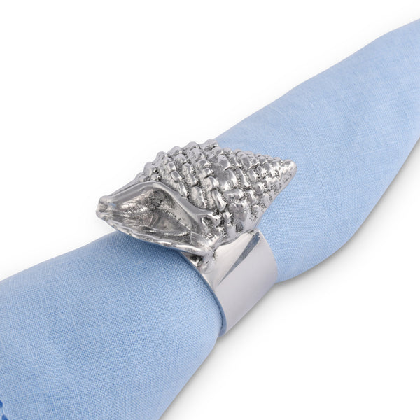 Sturdy Design Shell-Inspired Napkin Rings - An Elegant Add-On to ...
