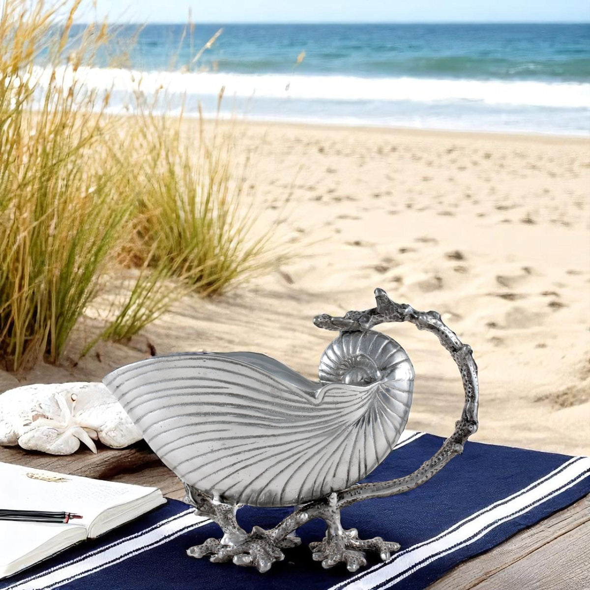 Arthur Court Sea and Shore Sea Shell Sauce Bowl