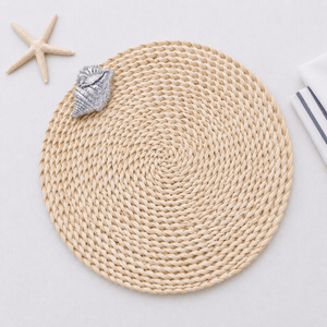 Arthur Court Sea and Shore Sea Shell Twisted Seagrass Placemats - set of 4