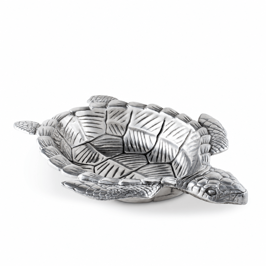 Arthur Court Sea and Shore Sea Turtle Oval Bowl