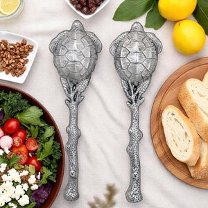 Arthur Court Sea and Shore Sea Turtle Salad Servers