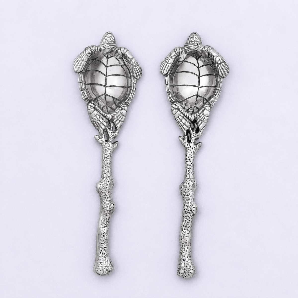 Arthur Court Sea and Shore Sea Turtle Salad Servers