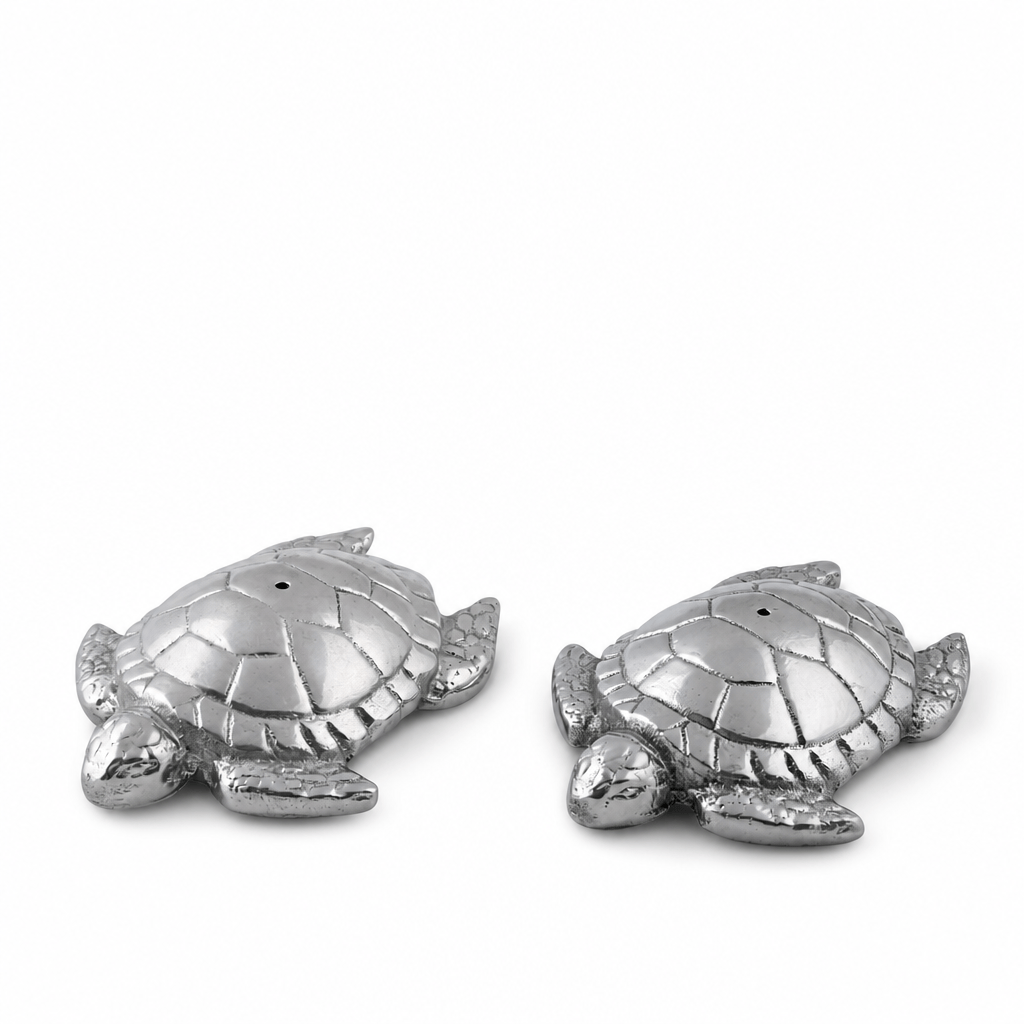 Arthur Court Sea and Shore Sea Turtle Salt and Pepper Set