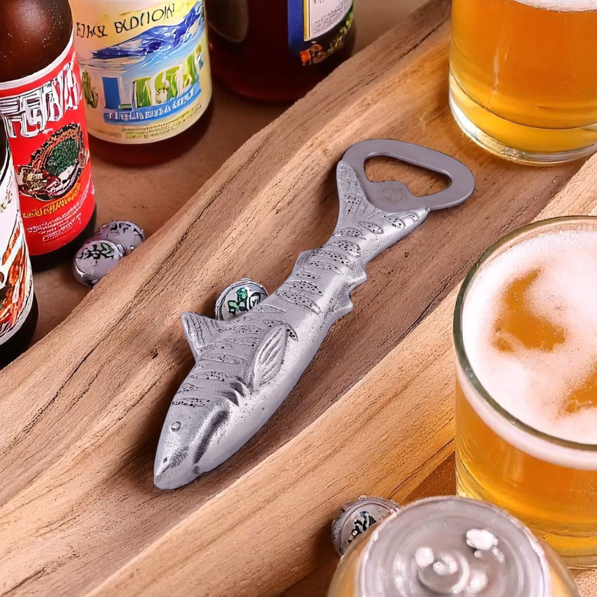 Arthur Court Sea and Shore Shark Bottle Opener