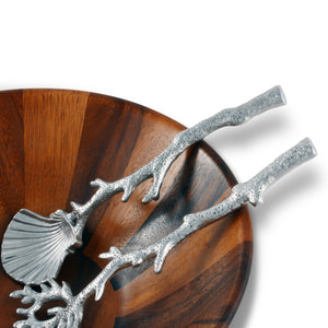 Arthur Court Sea and Shore Shell and Sea Life Serving Set