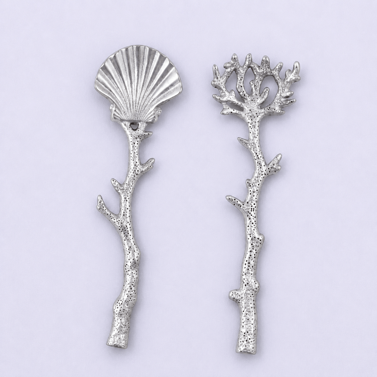 Arthur Court Sea and Shore Shell and Sea Life Serving Set