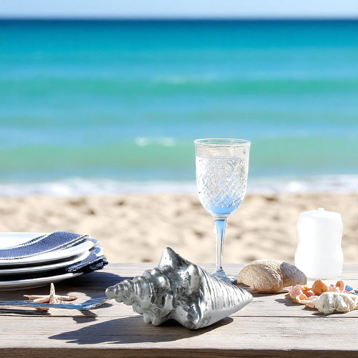 Arthur Court Sea and Shore Shell Napkin Weight