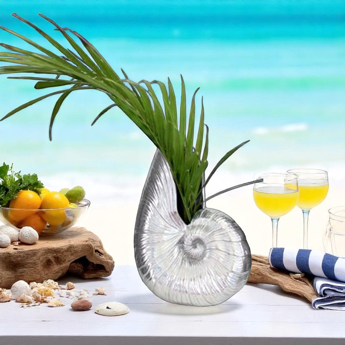 Arthur Court Sea and Shore Shell Pitcher