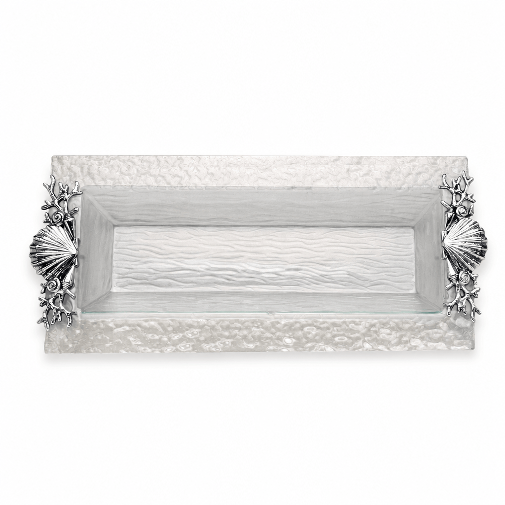 Arthur Court Sea and Shore Shell/Sea Life Oblong Tray