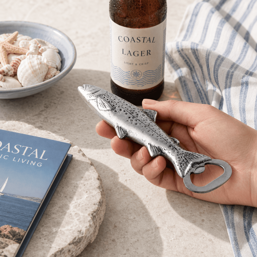 Arthur Court Sea and Shore Trout Bottle Opener