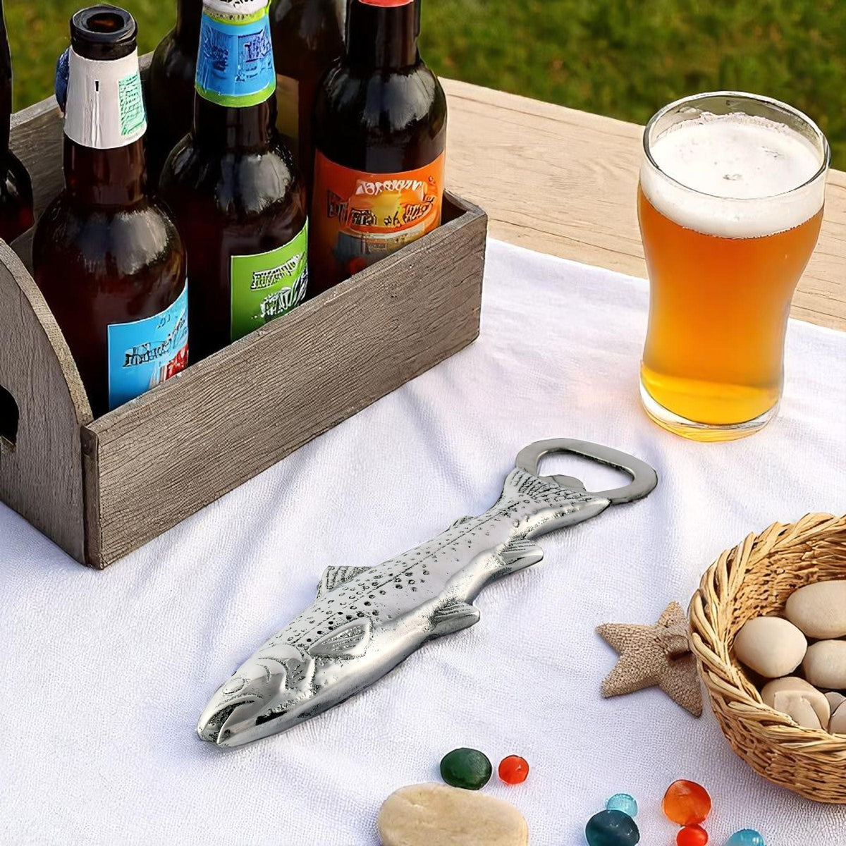 Arthur Court Sea and Shore Trout Bottle Opener