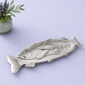 Arthur Court Sea and Shore Trout Oblong Tray
