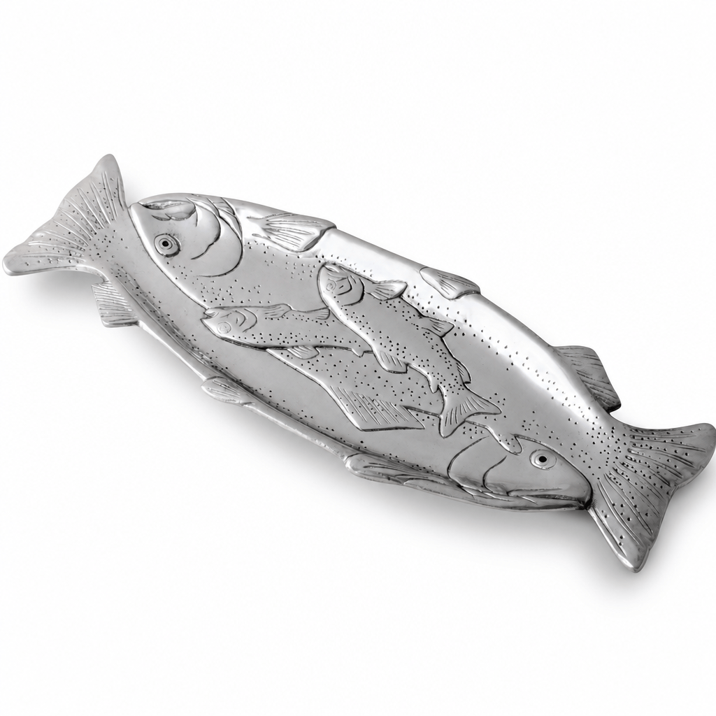 Arthur Court Sea and Shore Trout Oblong Tray