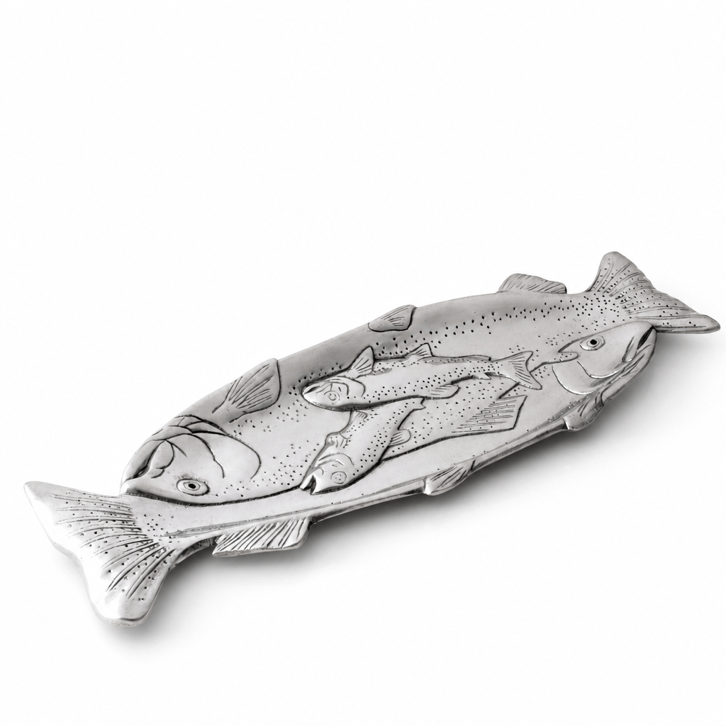 Arthur Court Sea and Shore Trout Oblong Tray