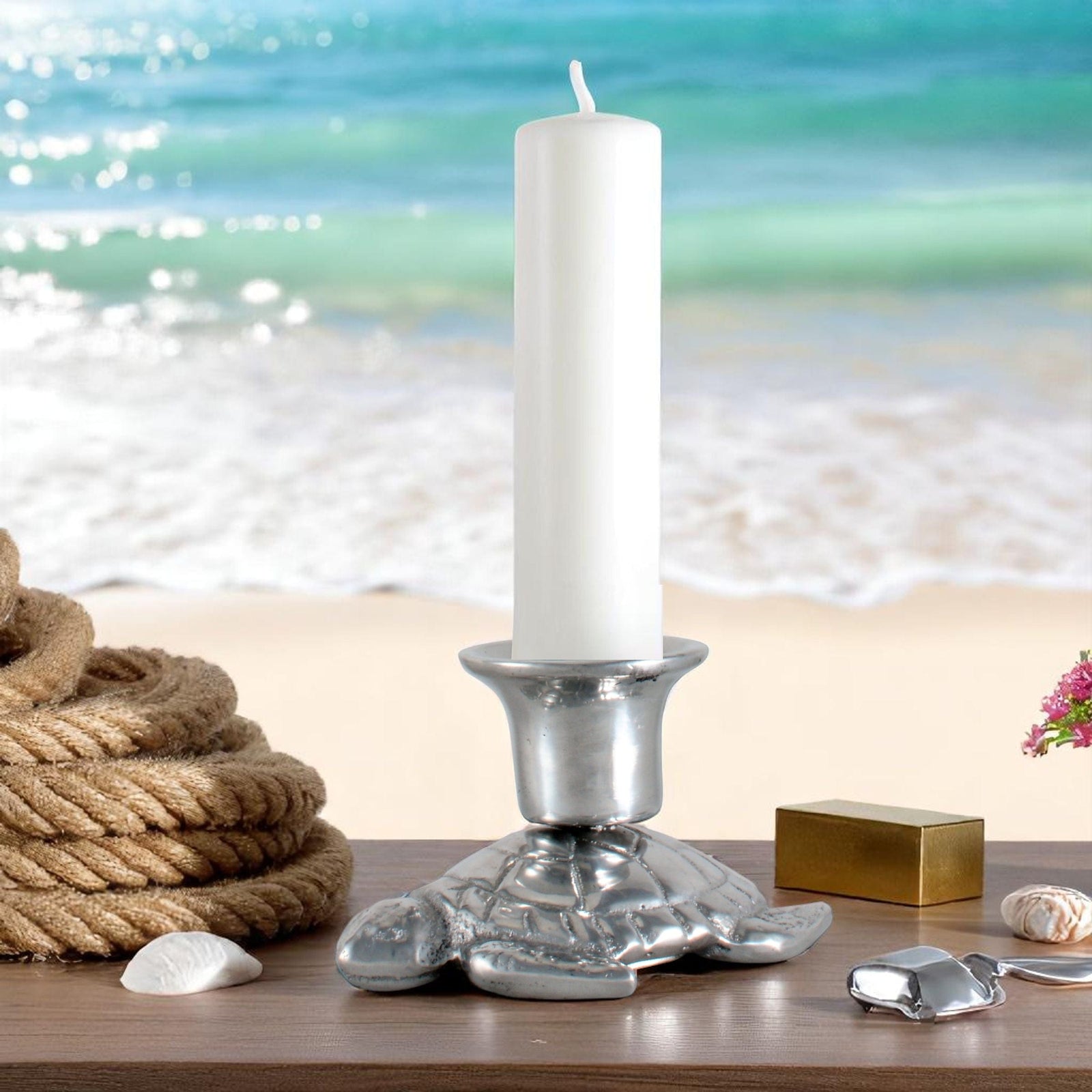 Arthur Court Sea and Shore Turtle candle holders