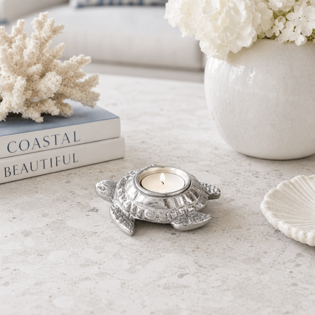 Arthur Court Sea and Shore Turtle candle holders