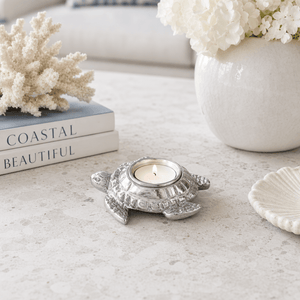 Arthur Court Sea and Shore Turtle candle holders