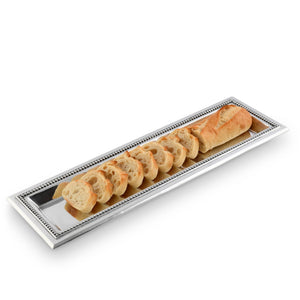 Arthur Court Trays Beaded Oblong Tray