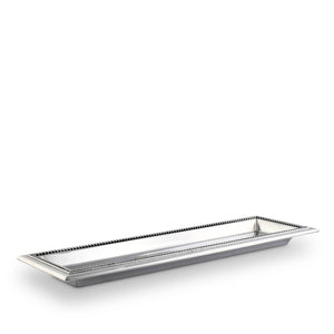 Arthur Court Trays Beaded Oblong Tray