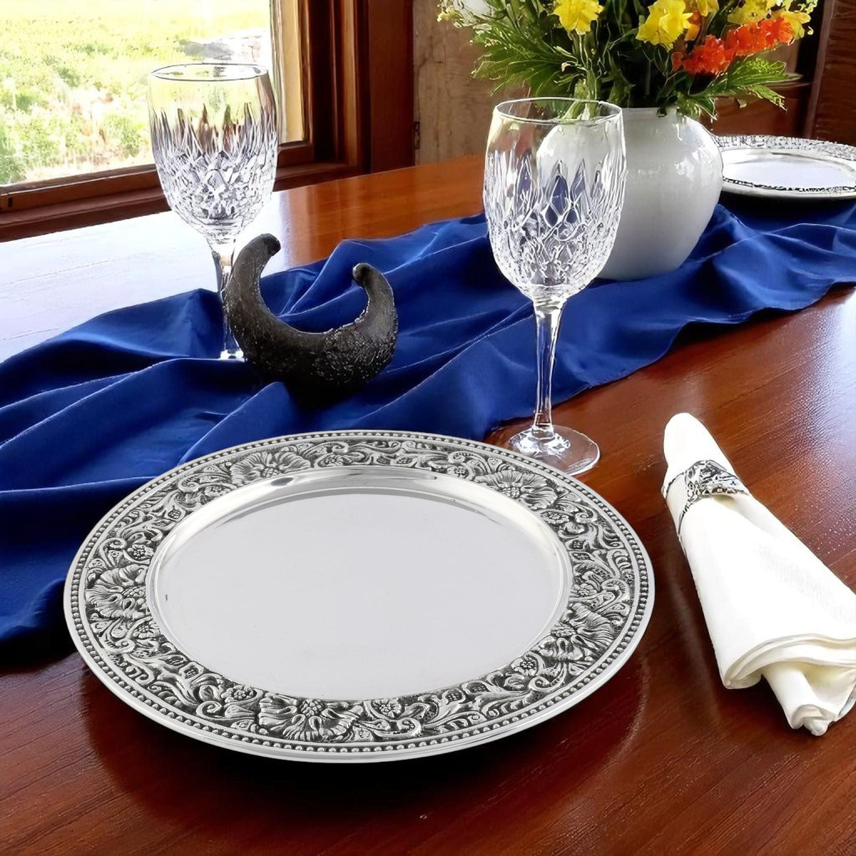 Arthur Court Western Frontier Charger / Overplate - Concho