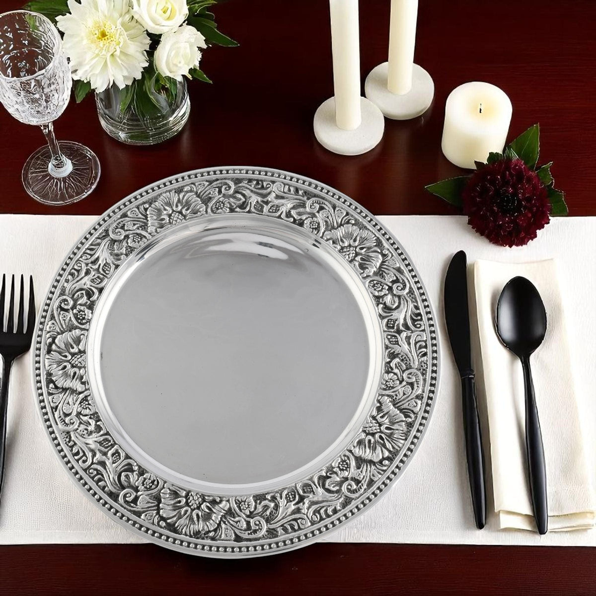 Arthur Court Western Frontier Charger / Overplate - Concho