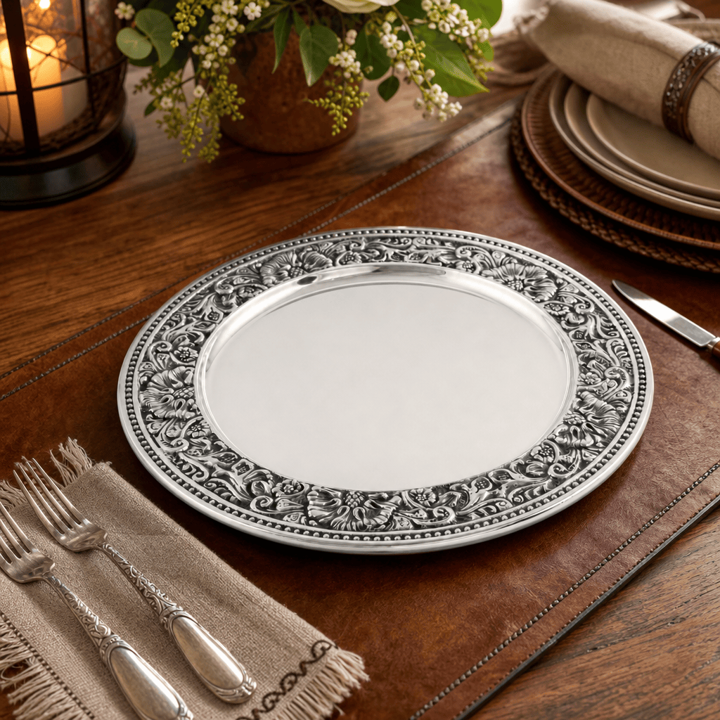 Arthur Court Western Frontier Charger / Overplate - Concho