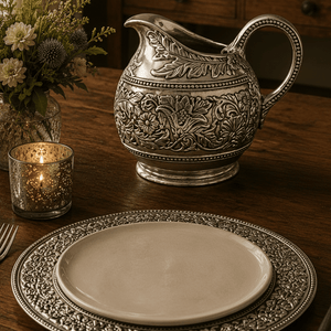 Arthur Court Western Frontier Charger / Overplate - Concho