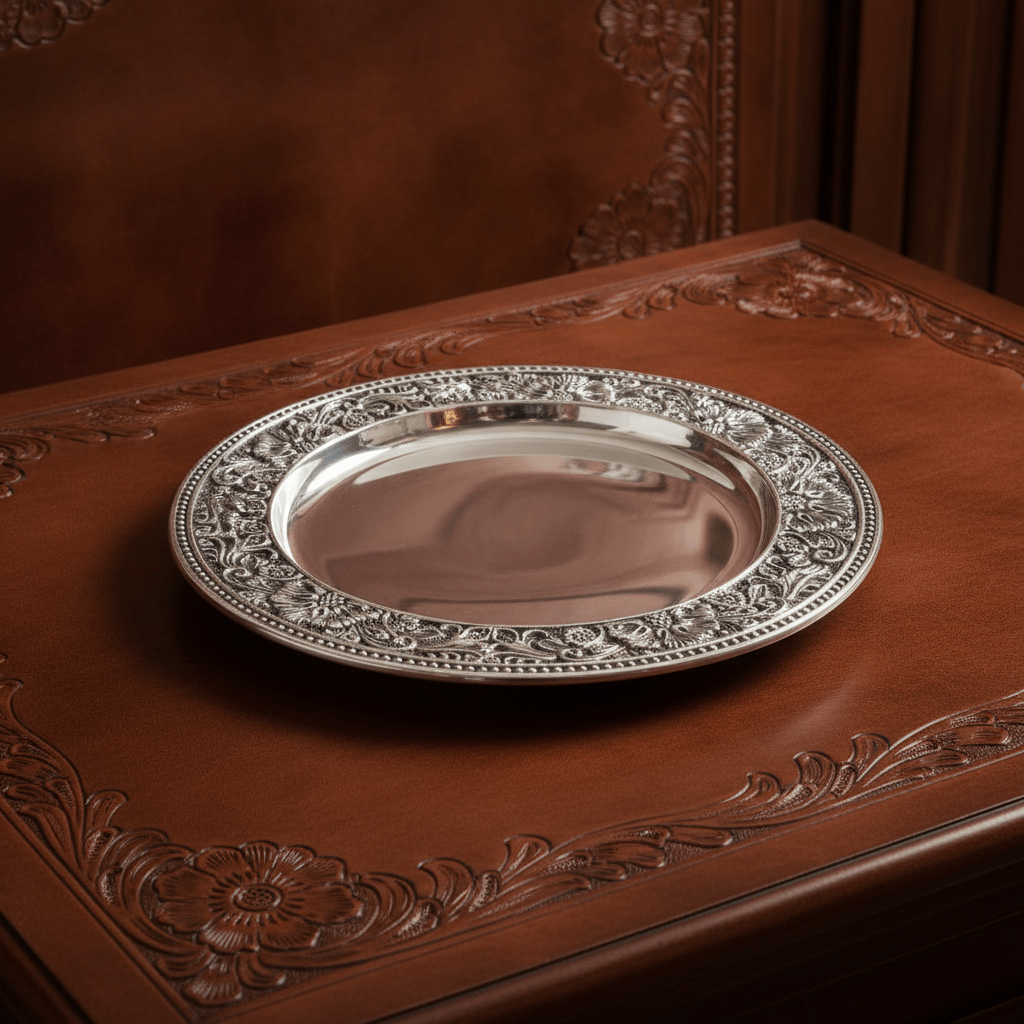 Arthur Court Western Frontier Charger / Overplate - Concho