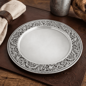 Arthur Court Western Frontier Charger / Overplate - Concho