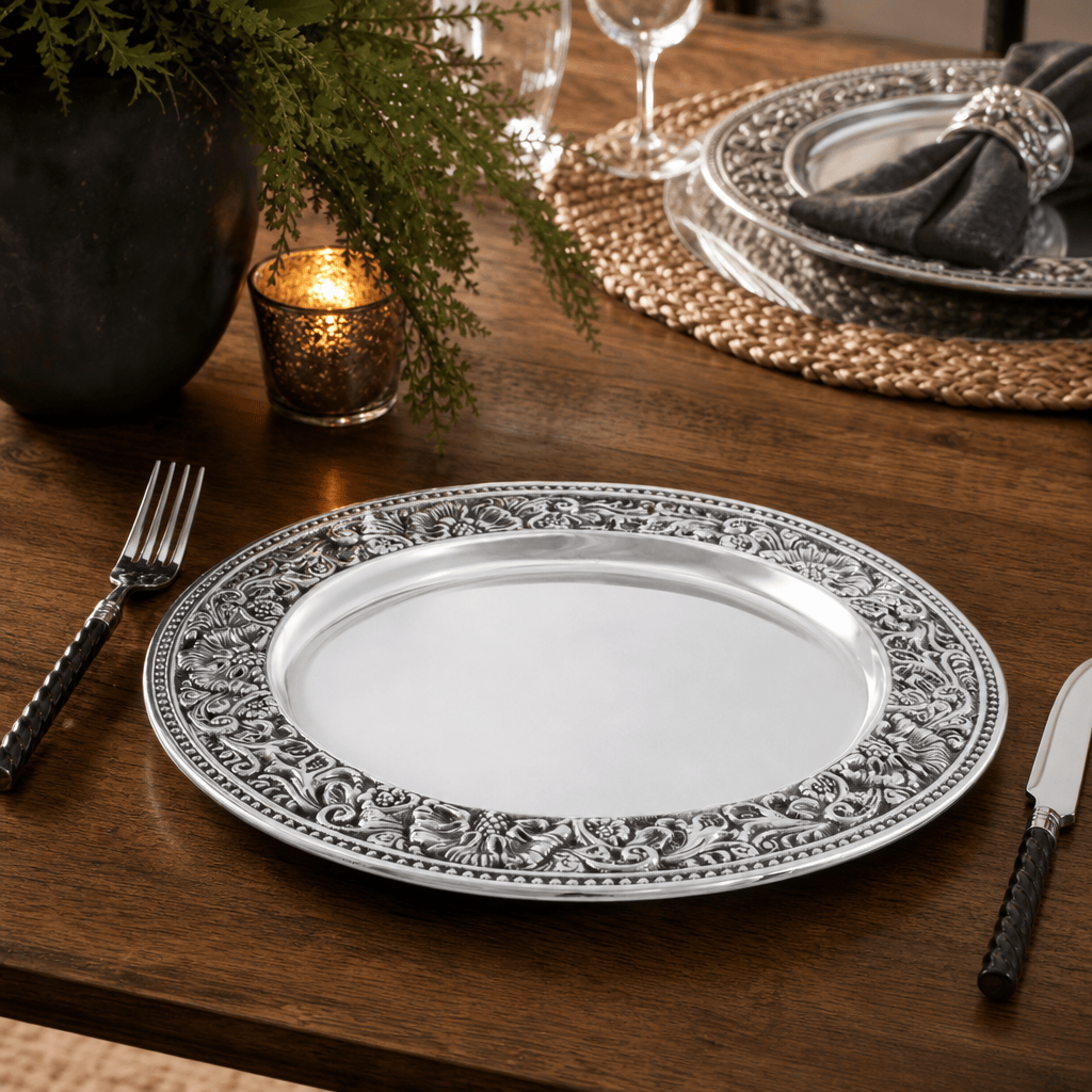 Arthur Court Western Frontier Charger / Overplate - Concho