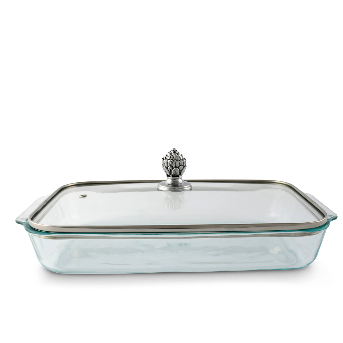 Arthur Court Western Frontier Classic Lid with Pyrex 3 quart Baking Dish