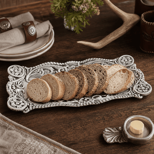 Arthur Court Western Frontier Concho Bread tray