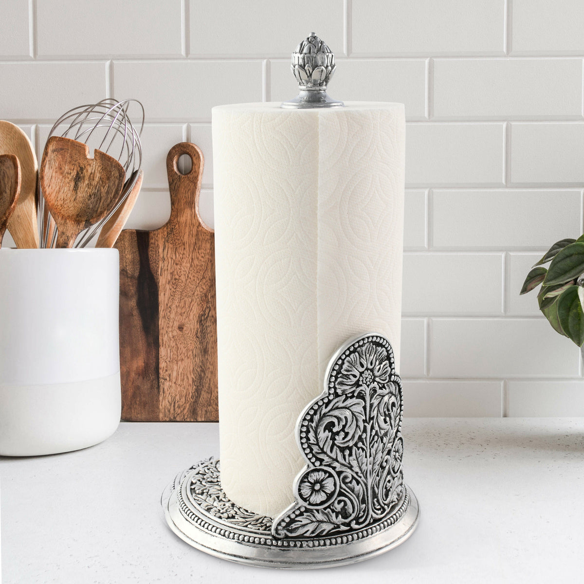 Arthur Court Western Frontier Concho Pattern Paper Towel Holder
