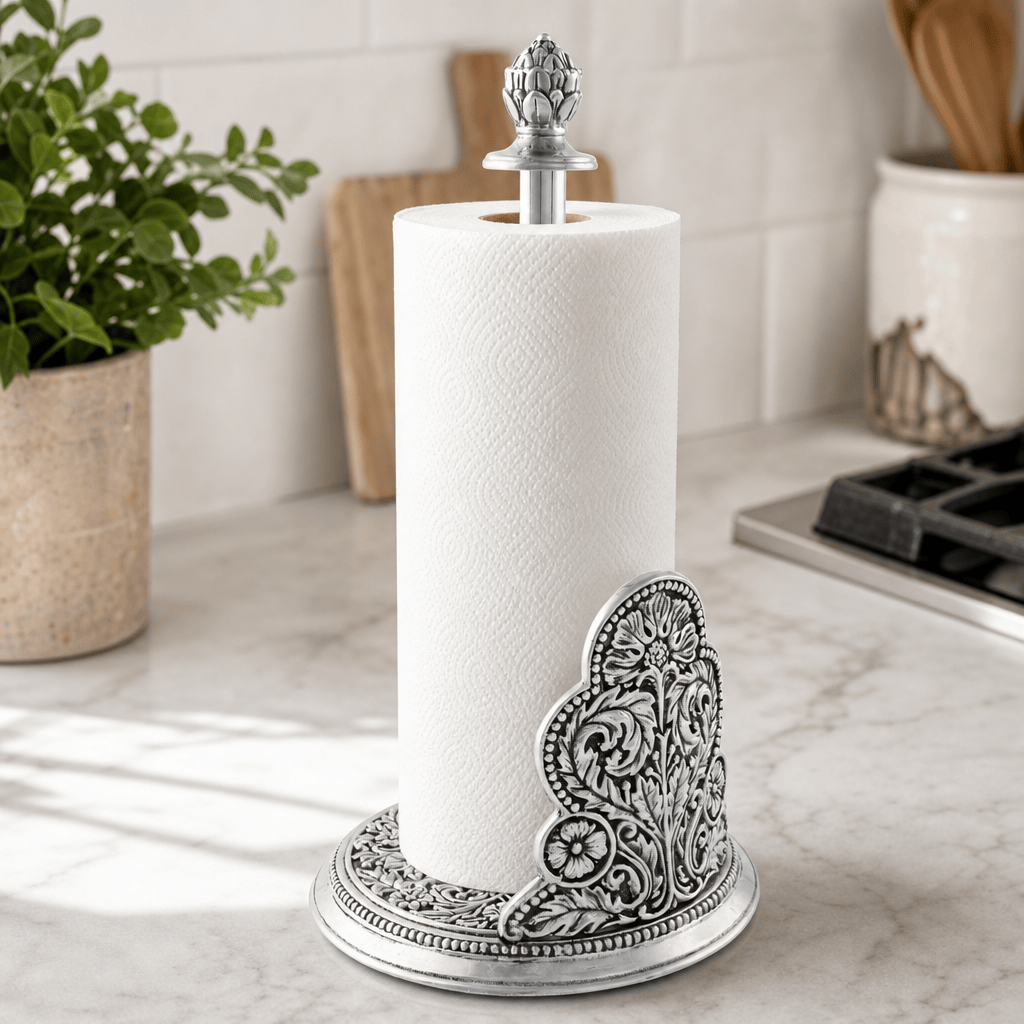 Arthur Court Western Frontier Concho Pattern Paper Towel Holder