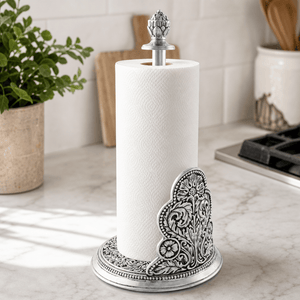 Arthur Court Western Frontier Concho Pattern Paper Towel Holder