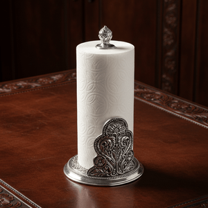Arthur Court Western Frontier Concho Pattern Paper Towel Holder
