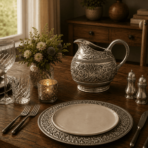 Arthur Court Western Frontier Concho Pattern Pitcher