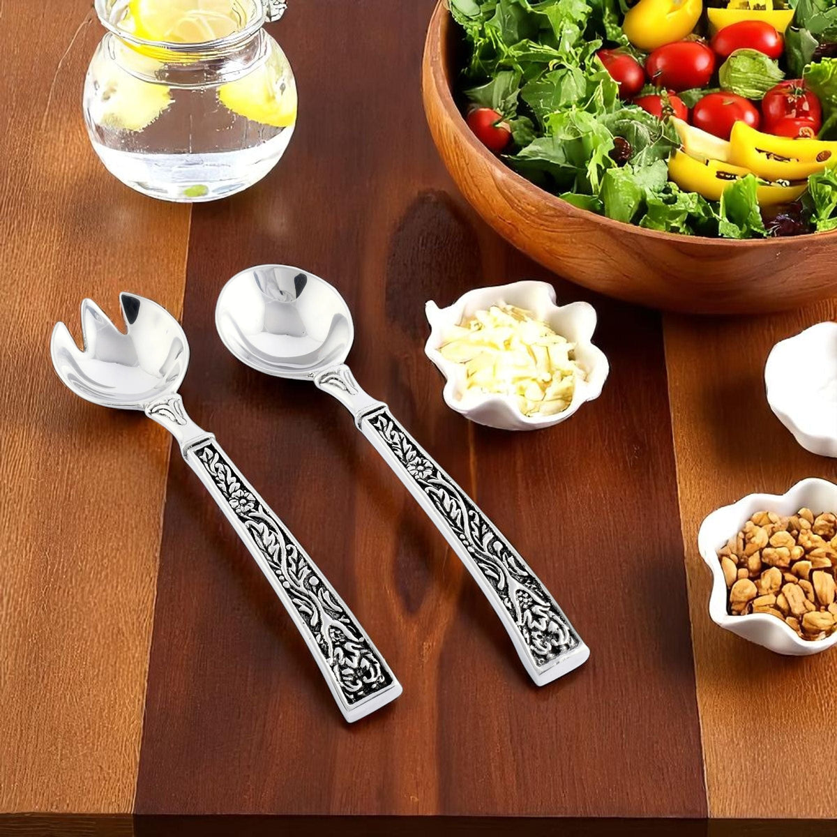 Arthur Court Western Frontier Concho Pattern Serving Set